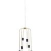 Lagona 6 Bulb Gold Finish Pendant Light