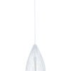 Lavis Teardrop White Pendant Light