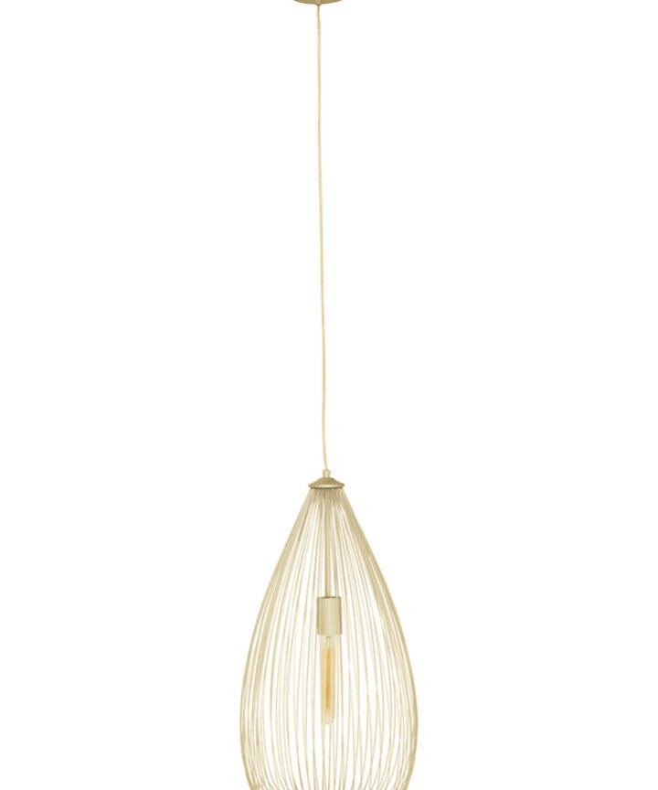 Lavis Gold Iron Pendant Light