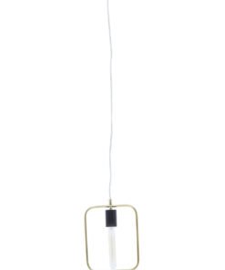 Lavis Black And Gold Finish Pendant Light