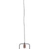 Lavis Black And Copper Finish Pendant Light