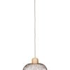 Lenno Black And Antique Brass Pendant Light