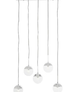 Alternative view of Revive Chrome 5 Pendant Light