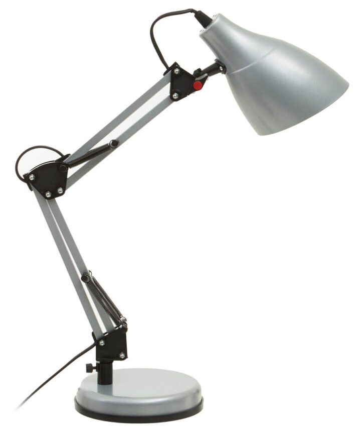 Finley Silver Desk Lamp