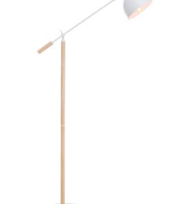 Alternative view of Stockholm Matte White Floor Lamp