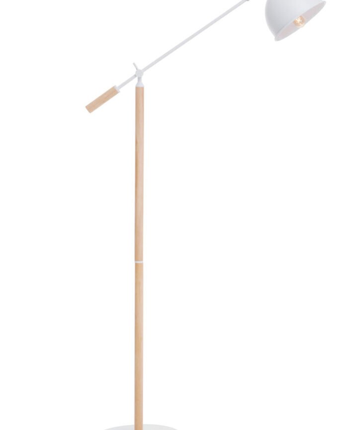 Stockholm Matte White Floor Lamp