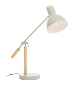 Alternative view of Stockholm Matte Grey Table Lamp