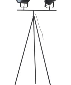 Alternative view of Stockholm Two Spotlight Matte Black Tripod Floor Lamp