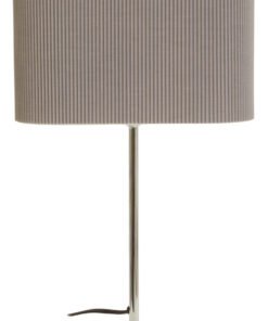 Lilian Shiny Silver Table Lamp
