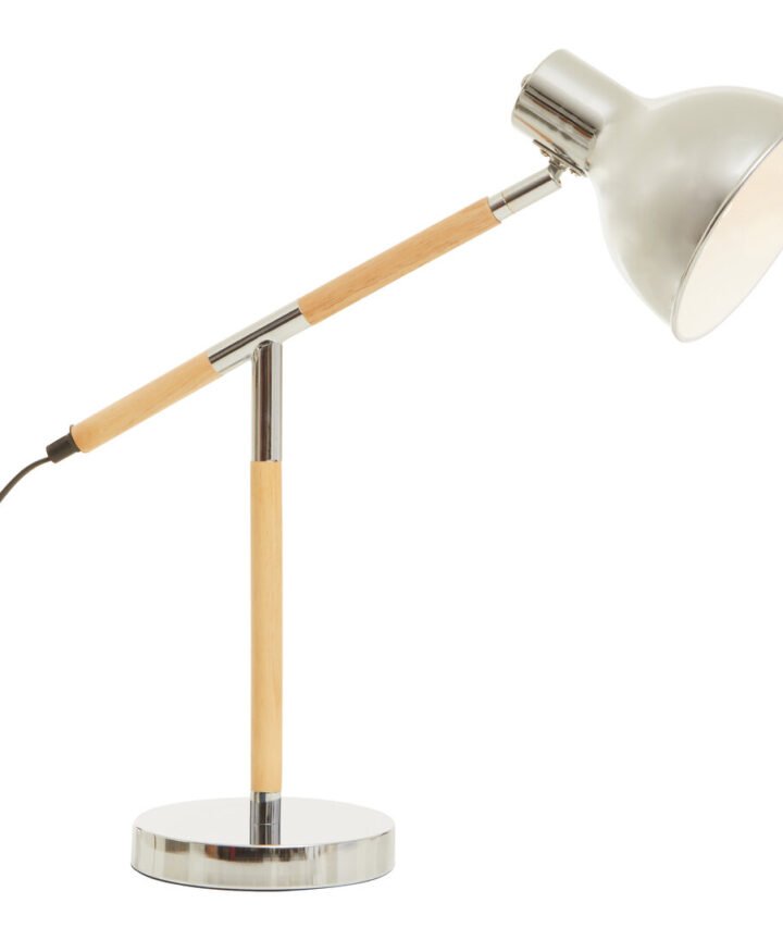 Stockholm Adjustable Desk Lamp in  Chrome Finish
