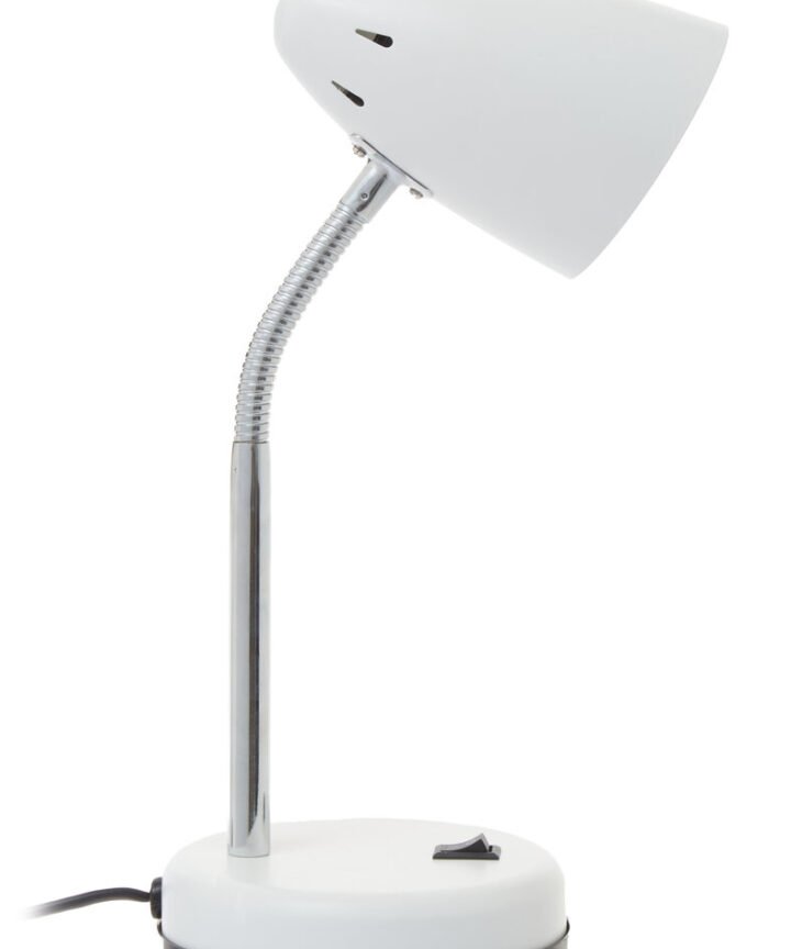 Flexi Matte White Desk Lamp