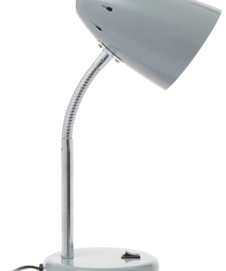 Flexi Matte Grey Desk Lamp