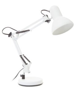 Alternative view of Payton Studio Matte White Metal Lamp