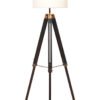 Malvern Tripod Floor Lamp With Black Base