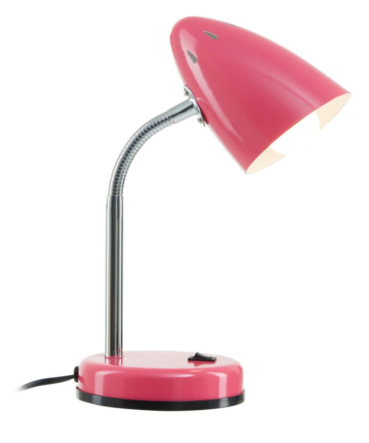 Flexi Pink Gloss Desk Lamp