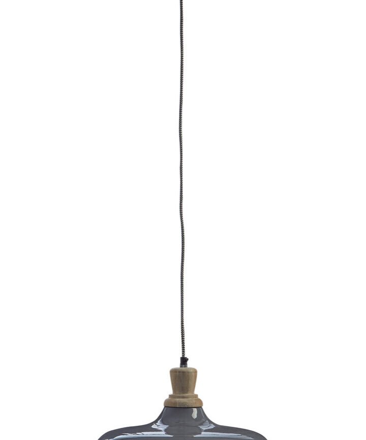 Oslo Grey Small Pendant Light