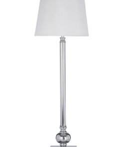 Ursula Table Lamp With Off White Silk Shade