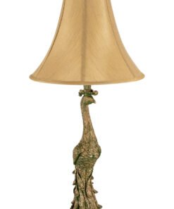 Peacock Table Lamp