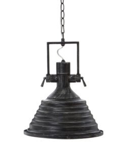 Lexington Black and Silver Pendant Light