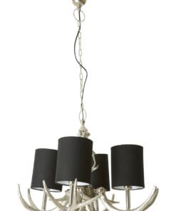 Alternative view of Stag 4 Light Antler Chandelier