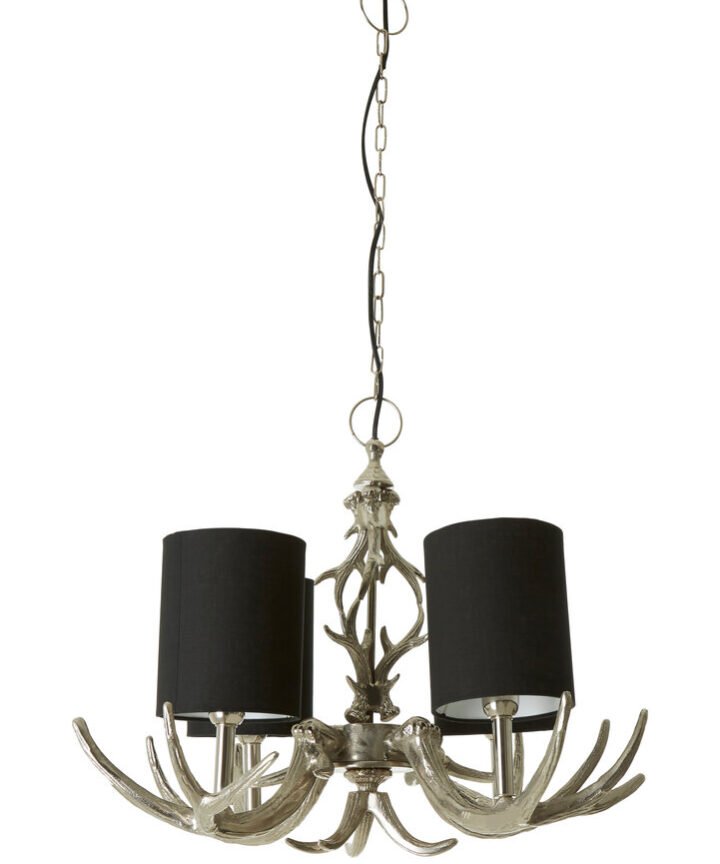 Stag 4 Light Antler Chandelier