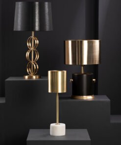 Alternative view of Palais Table Lamp with Marble Base