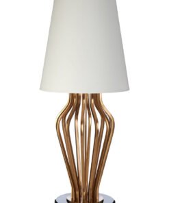 Zada Gold and Black Angular Table Lamp