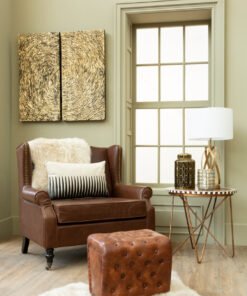 Alternative view of Zaina Gold Cross Table Lamp