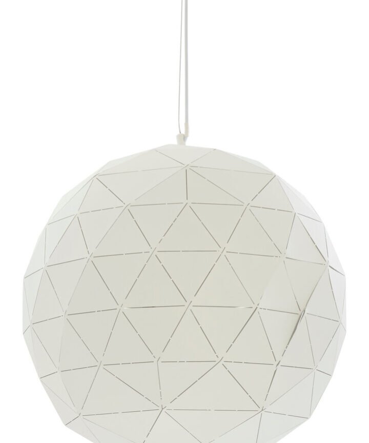 Mateo Medium White Pendant Light
