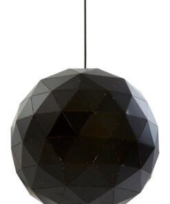 Mateo Large Black and Copper Pendant Light