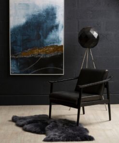 Alternative view of Mateo Black Finish Floor Lamp