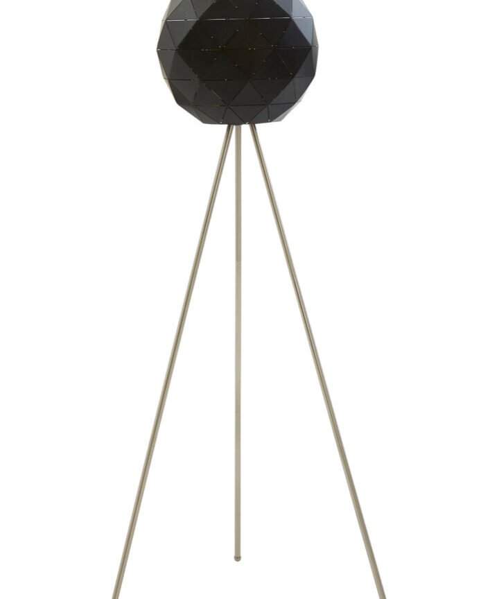 Mateo Black Finish Floor Lamp