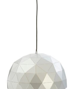 Mateo Small Silver Dome Pendant Light