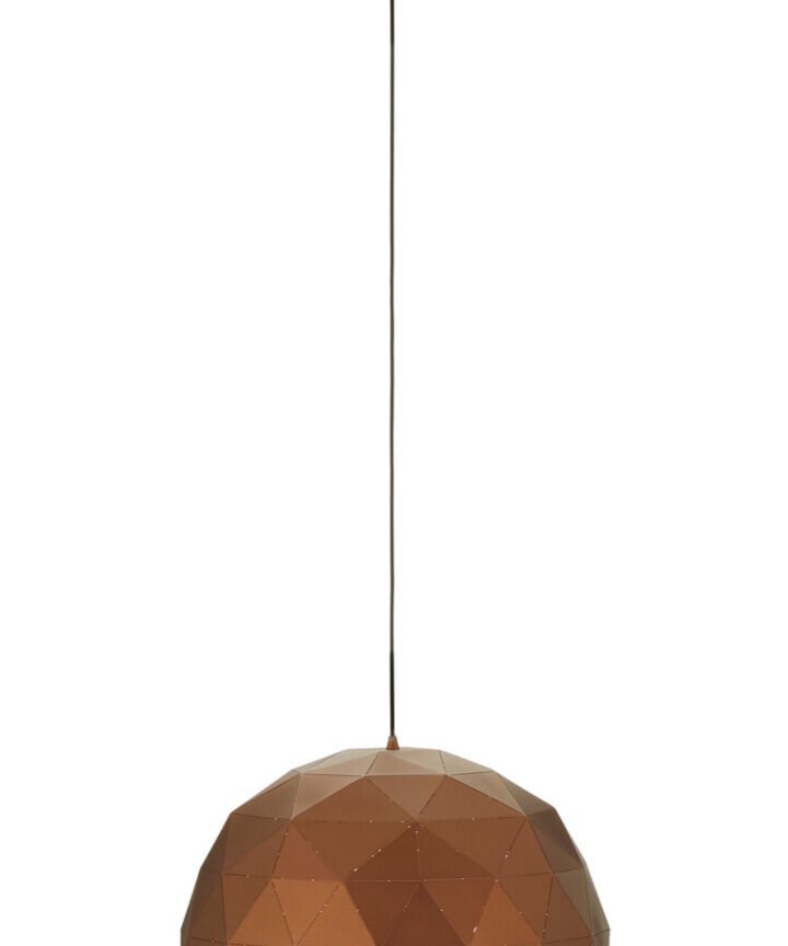 Mateo Large Coffee Dome Pendant Light