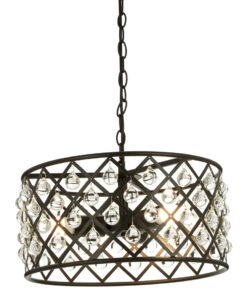 Alternative view of Abira Criss-Cross Pendant Light
