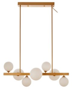 Abira Bronze 7 Light Pendant Lamp