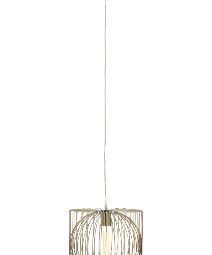 Aselo Silver Finish Pendant Light