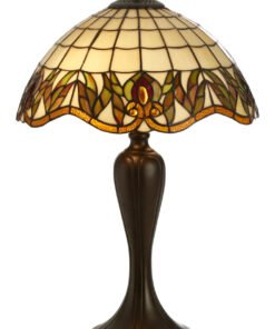 Wisteria Tiffany Umbrella Shade Table Lamp