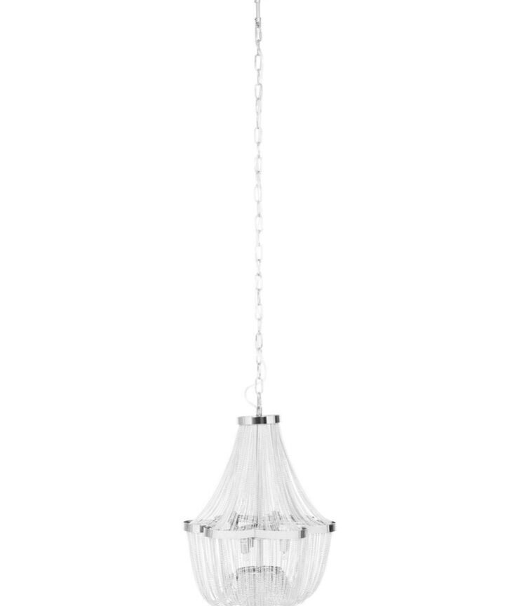 Lerici 6 Light Chrome Pendant 39cm