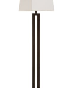 Alternative view of Leora Black and White Floor Lamp