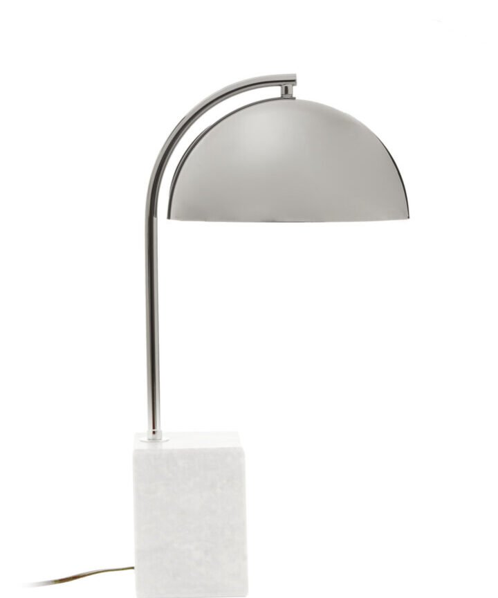 Murdoch Table Lamp With Chrome Shade