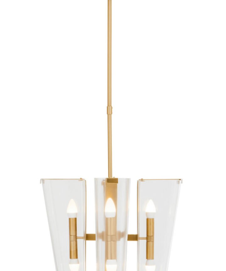 Celeste Antique Brass Finish Pendant Light