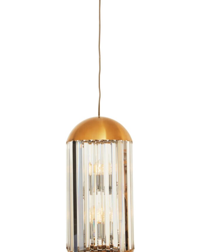 Kensington Townhouse Bronze Finish 6 Bulb Pendant Light