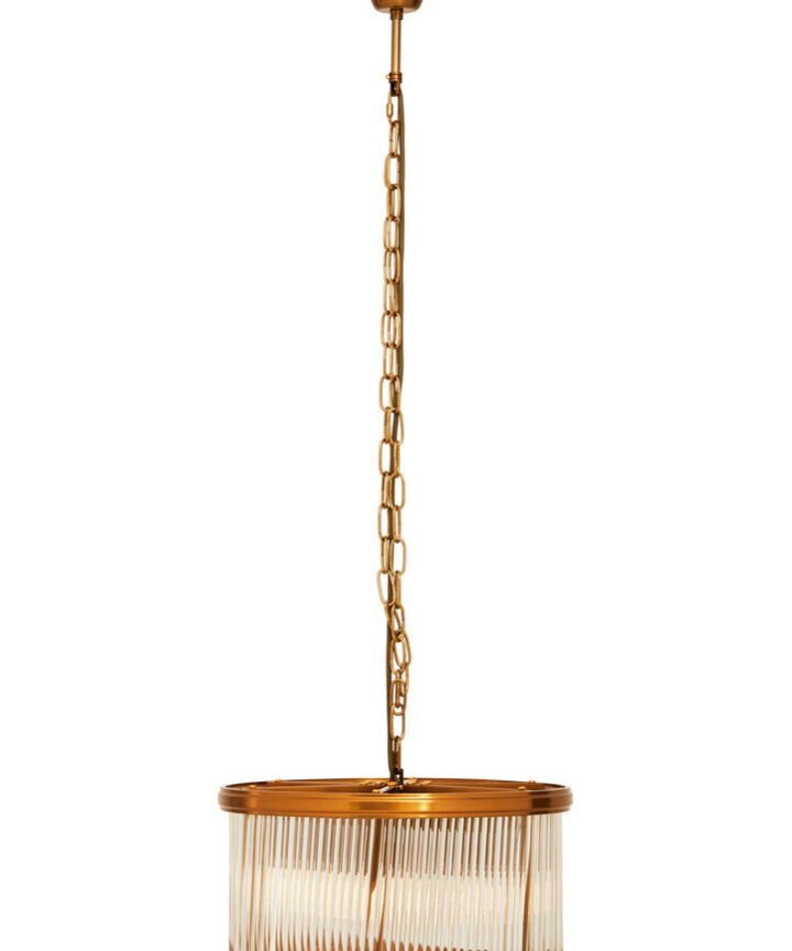 Kensington Townhouse 5 Bulb Small Bronze Pendant Light