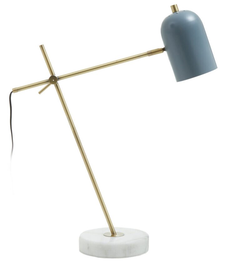 Newton Grey Shade Desk Lamp