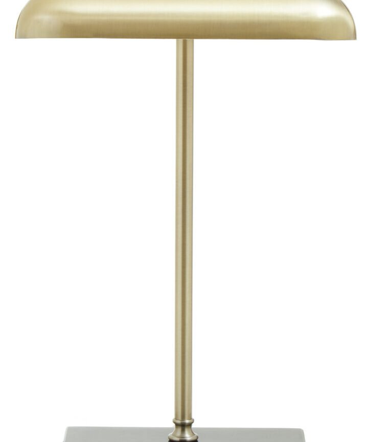 Newton Brass Finish Desk Lamp