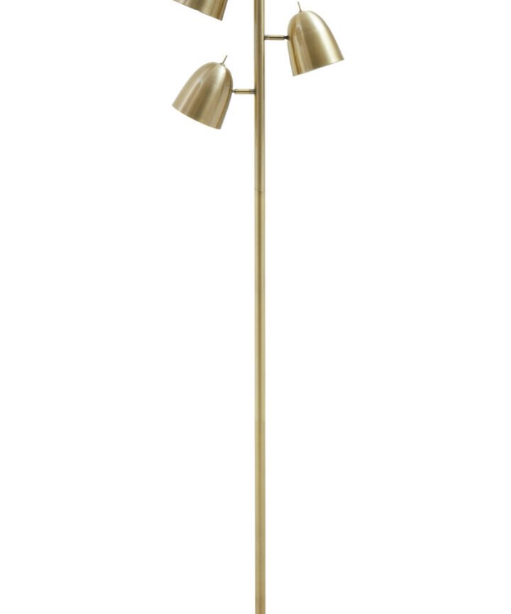 Newton Brass Finish Floor Lamp