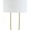 Nolan White Fabric Shade Table Lamp