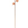 Karter Copper Finish Floor Standing Lamp With Three Lights