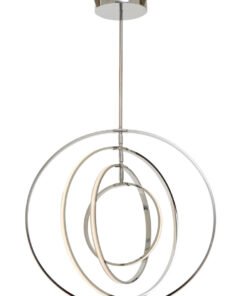 Alternative view of Trieste Four Ring Pendant Light